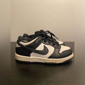 Item 75 Nike Kids' Black and White Low-Top Sneakers